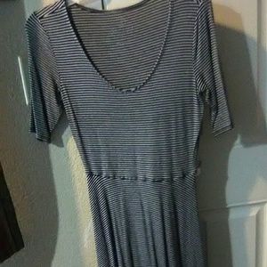 Black and white dress